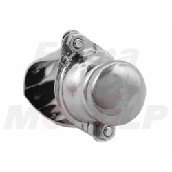 WŁĄCZNIK KLAKSONU KLAKSON MONOSTABLINY METAL CHROM NA KIEROWNICĘ 22MM