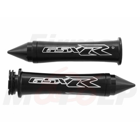 TUNING MANETKI GRIPY CZARNE METALOWE GRAWER SUZUKI GSX-R GSXR 600 750 1000 1300 HAYABUSA