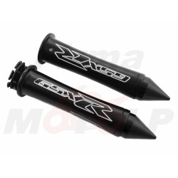 TUNING MANETKI GRIPY CZARNE METALOWE GRAWER SUZUKI GSX-R GSXR 600 750 1000 1300 HAYABUSA