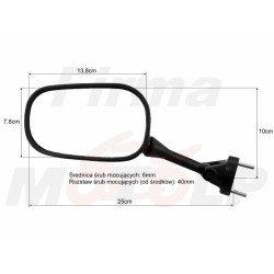 LUSTRA LUSTERKA KAWASAKI ZX-6 R ZX-10 ZX6 ZX10 ZX NINJA roczniki 2004-2007 HOMOLOGACJA E4
