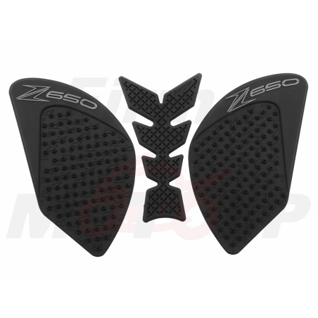 TANK PAD + OSŁONY BOCZNE ZBIORNIKA SIDE GRIP KAWASAKI Z650 Z 650 Z-650 roczniki 2017-2018