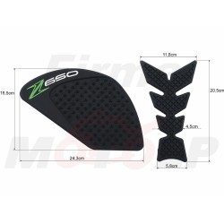 TANK PAD + OSŁONY BOCZNE ZBIORNIKA SIDE GRIP KAWASAKI Z650 Z 650 Z-650 roczniki 2017-2018