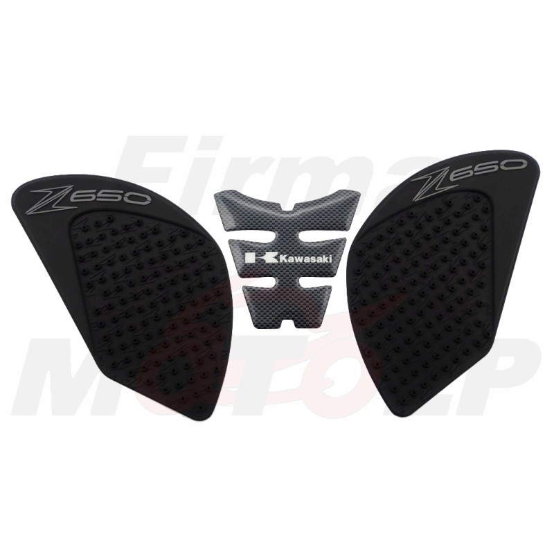 TANK PAD + OSŁONY BOCZNE ZBIORNIKA SIDE GRIP KAWASAKI Z650 Z 650 Z-650 roczniki 2017-2018