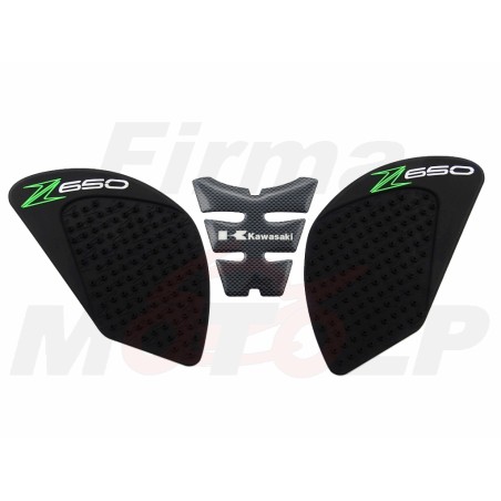 TANK PAD + OSŁONY BOCZNE ZBIORNIKA SIDE GRIP KAWASAKI Z650 Z 650 Z-650 roczniki 2017-2018