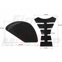 TANK PAD + OSŁONY BOCZNE ZBIORNIKA SIDE GRIP KAWASAKI Z650 Z 650 Z-650 roczniki 2017-2018