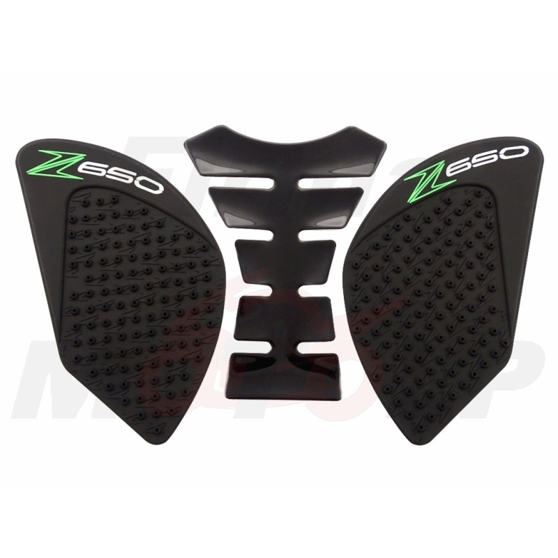 TANK PAD + OSŁONY BOCZNE ZBIORNIKA SIDE GRIP KAWASAKI Z650 Z 650 Z-650 roczniki 2017-2018