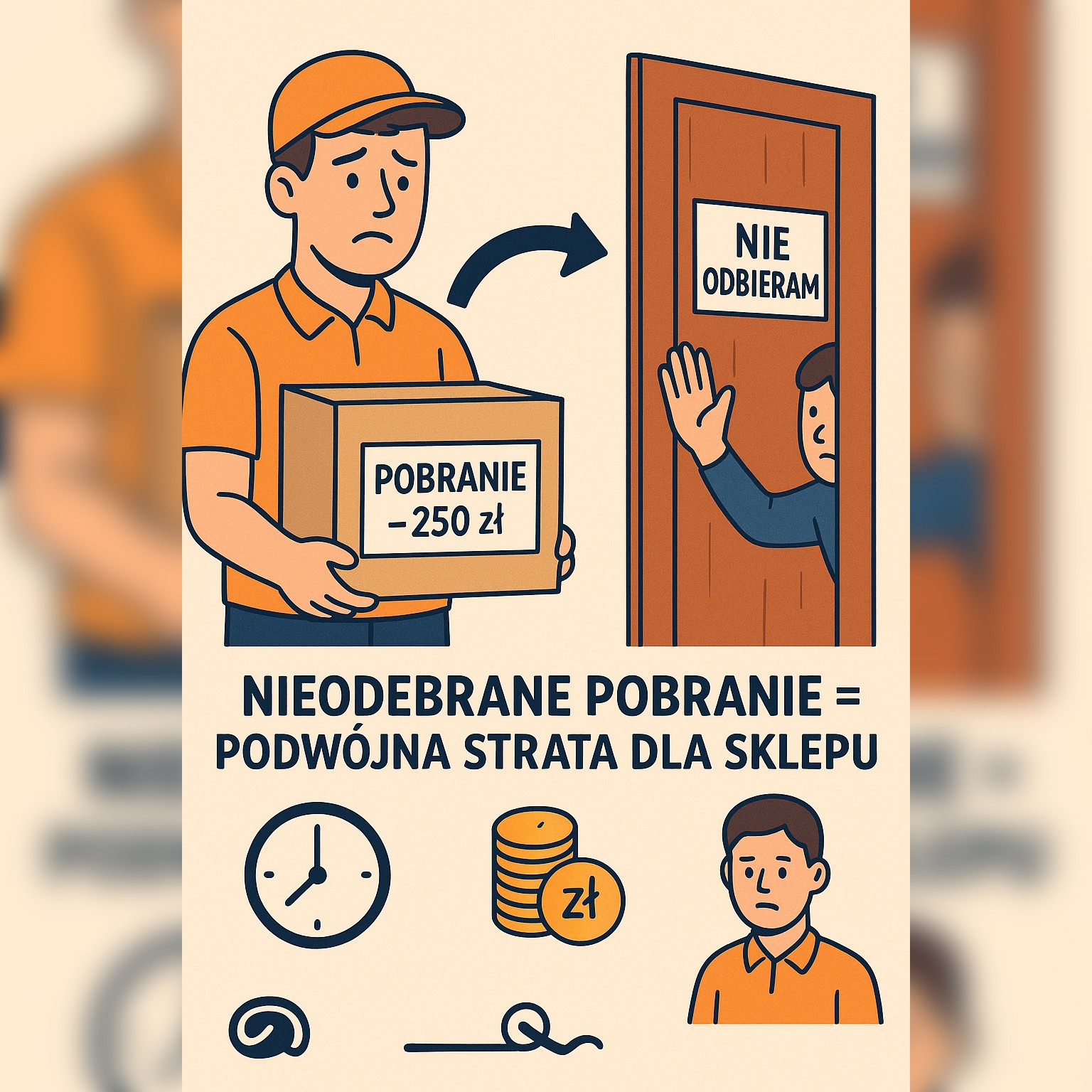 Brak wysyłki za pobraniem!